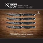 Xtrem Cut Steak Series Set Cuchillos x 4 - Imagen 4