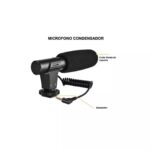 Soporte Para Celular Fotos Videos Tripode Microfono Luz Led - Imagen 4