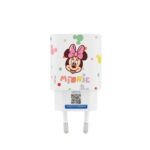 Cargador Rapido SEC Disney Minnie Blanco 20W Con Cable Tipo C
