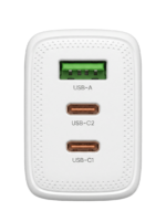 Cargador Rápido Certificado 65w Cable Tipo C Triple Puerto - Imagen 4